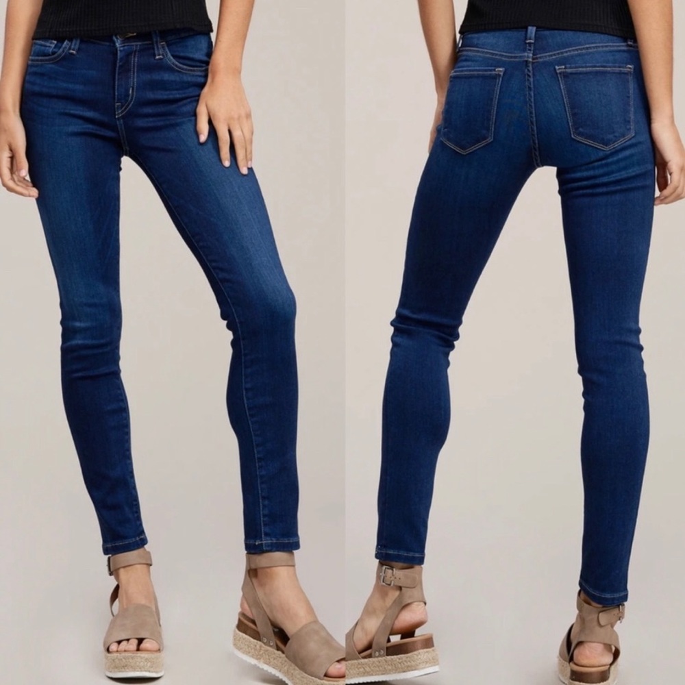 Flying Monkey Dark Wash Skinny Jeans Size 27